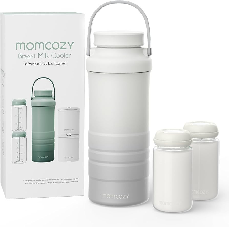 Momcozy 22oz Portable Breast Milk Cooler for Outdoor, Life Saver with 360° Total Cooling for 24 ... | Amazon (US)
