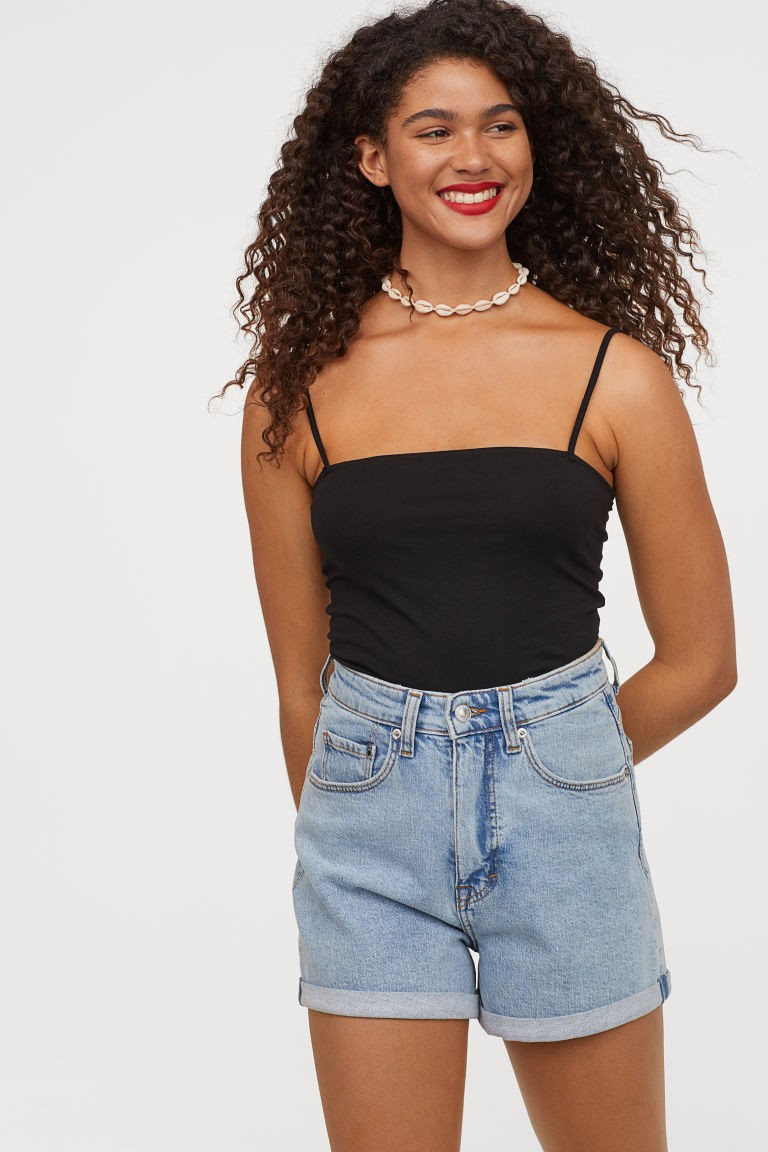 Short Jersey Top | H&M (US + CA)
