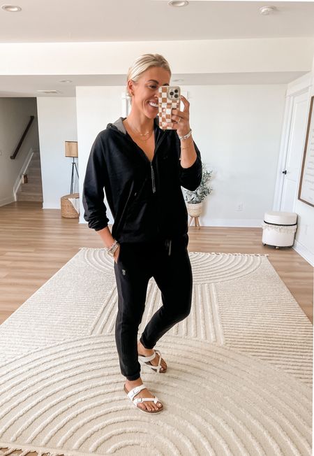 Love this set!! Wearing medium in the joggers and hoodie. Use SARAHJOY30 for 30% off 
@cariloha! 

#carilohafit

#LTKunder50 #LTKfit #LTKsalealert