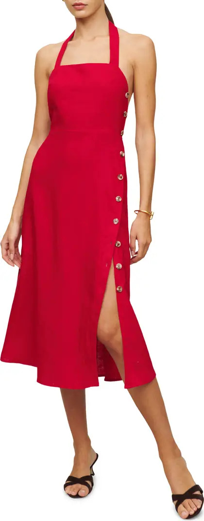 Mar Linen Midi Dress | Nordstrom