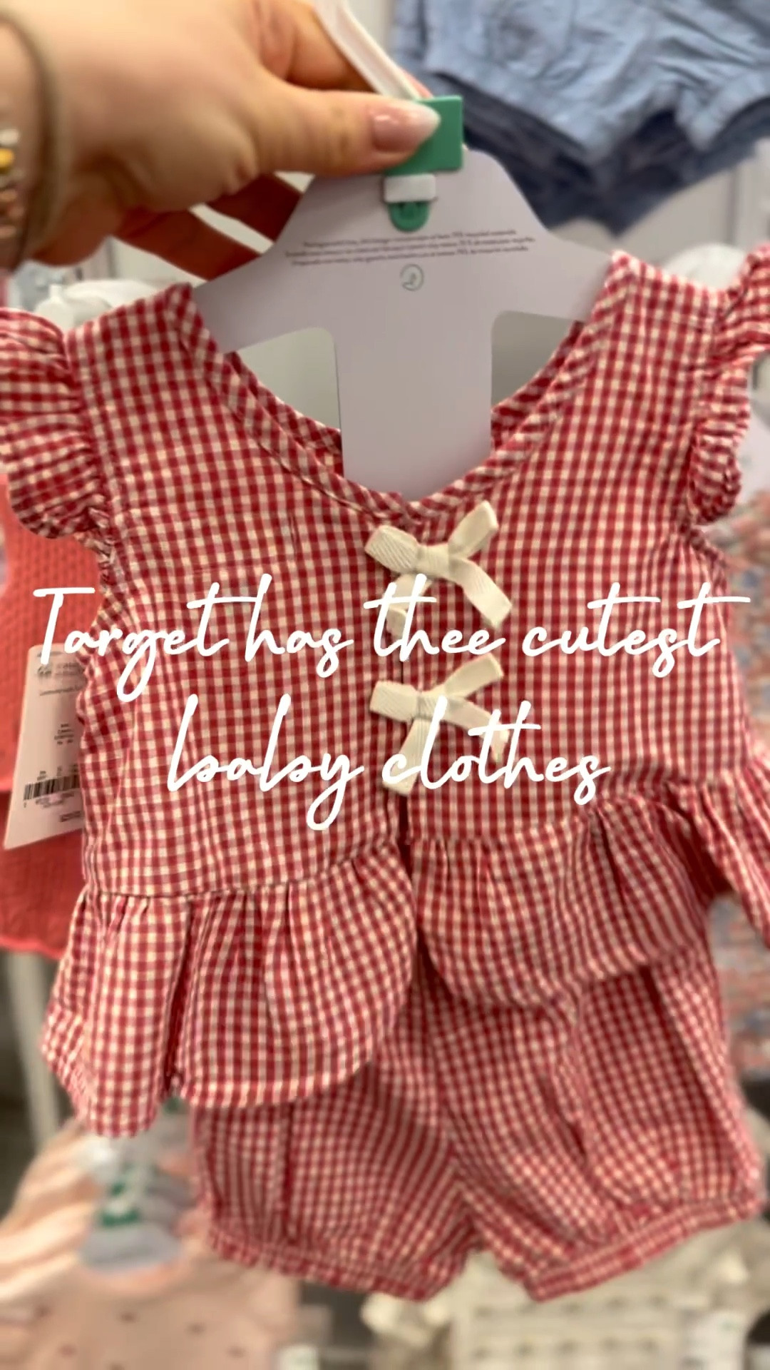 How adorable are these baby girl summer sets from target! They are currently 40% off with the target spring sale right now 🌼  2 days left of the sale!! 

#targetbaby #targetcirclesale #40%offbaby #springsale #babygirl @Carters @Target 

#LTKmomlife #LTKBaby #LTKSaleAlert
