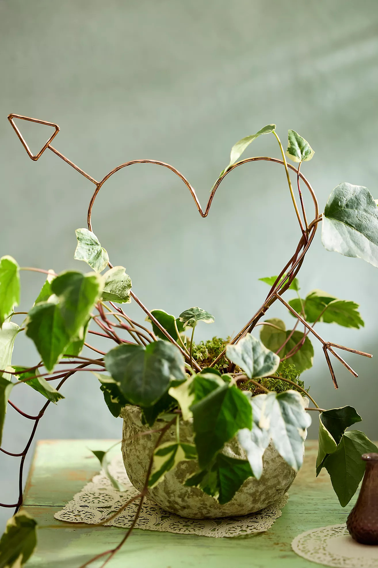 Heart + Arrow Copper Trellis | Terrain