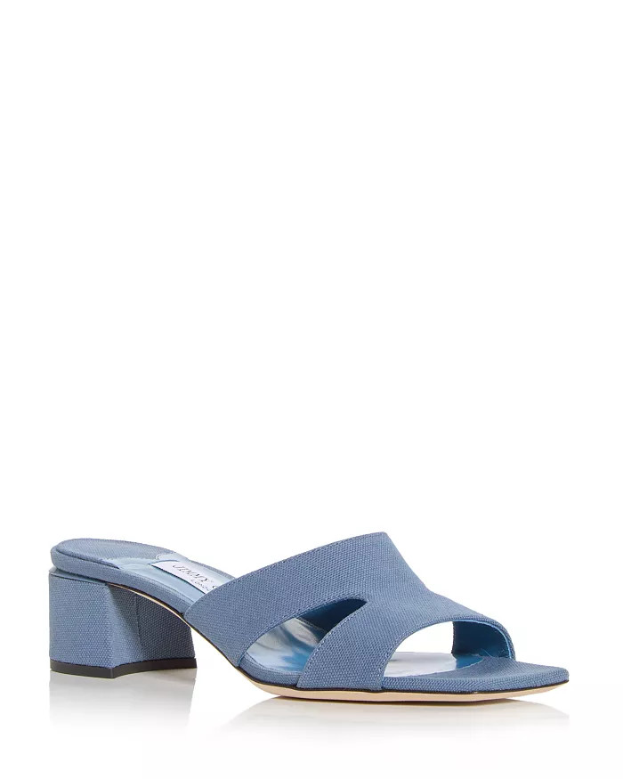 Women's Ellison 45 Block Heel Slide Sandals | Bloomingdale's (US)