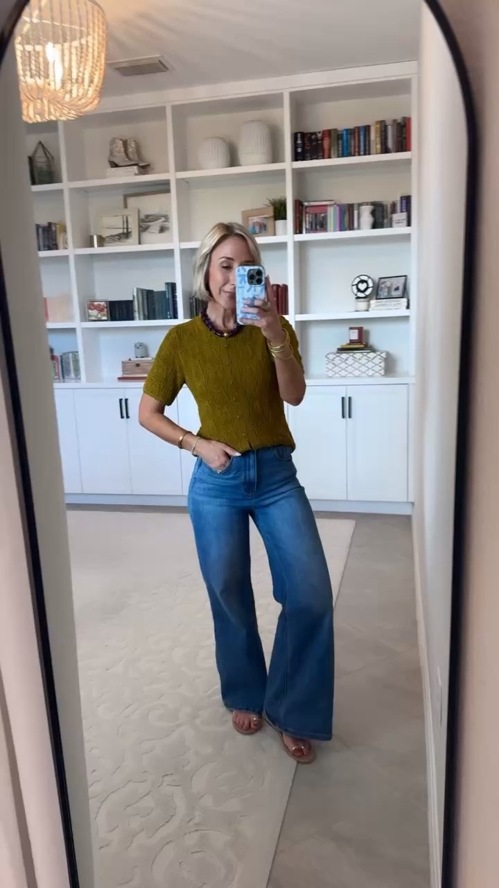 Amazon - warm fall tops. Short Sleeve Crochet Open Knit Cardigan - size XS. 12 colors.

#LTKSeasonal #LTKOver40 #LTKWorkwear