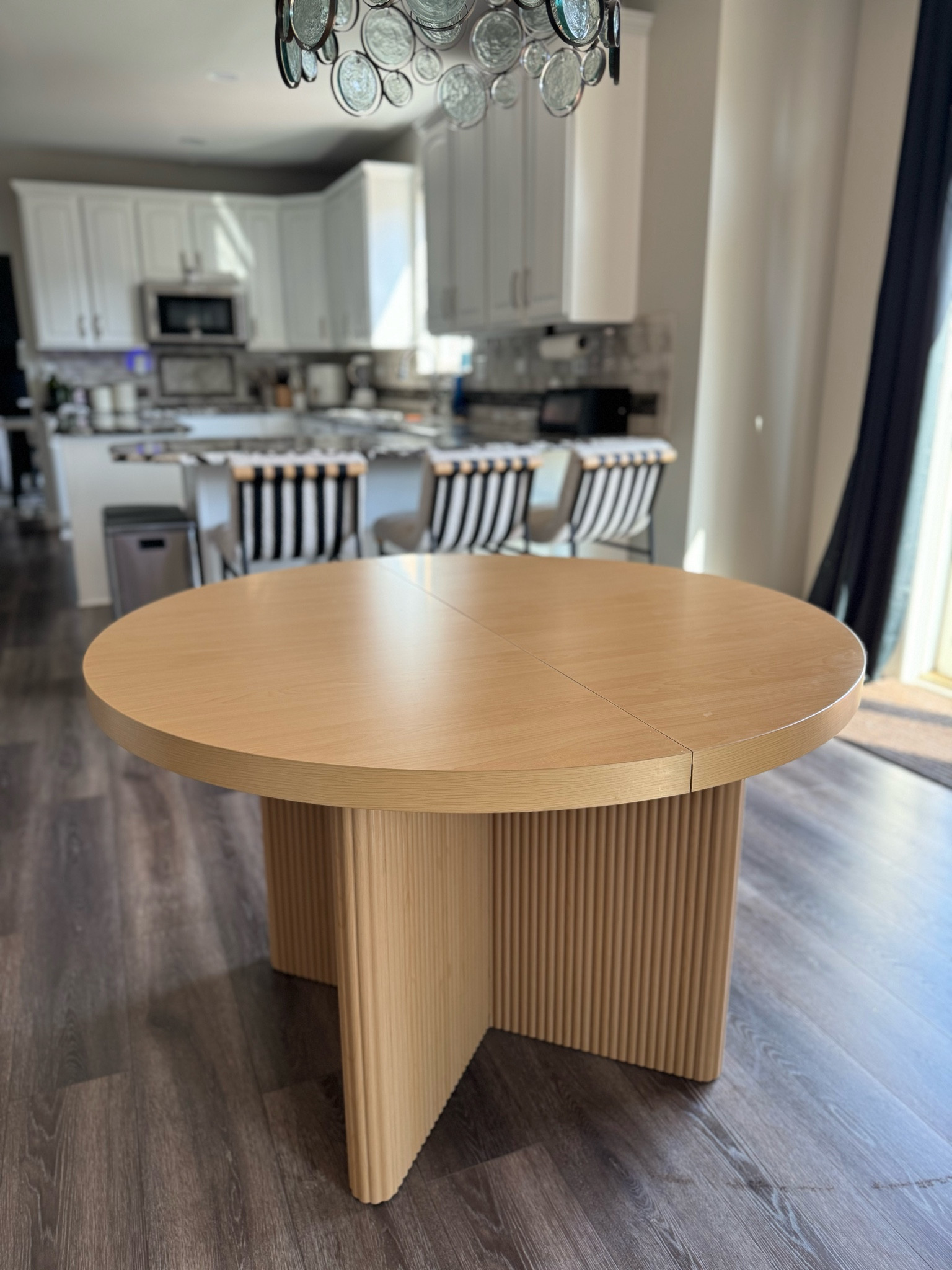 Affordable round fluted table 

#LTKhome