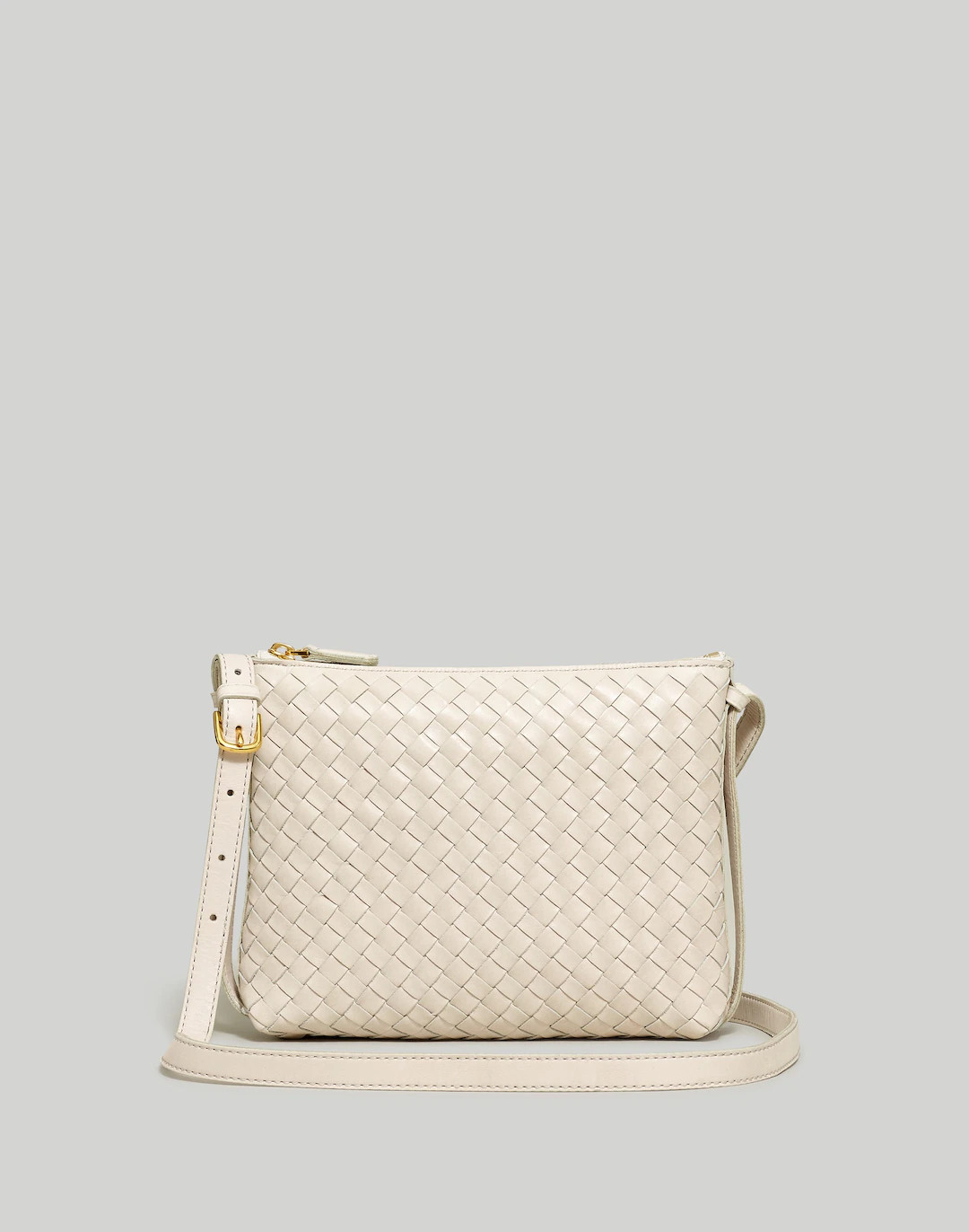 Crossbody Bag in Handwoven Leather | Madewell