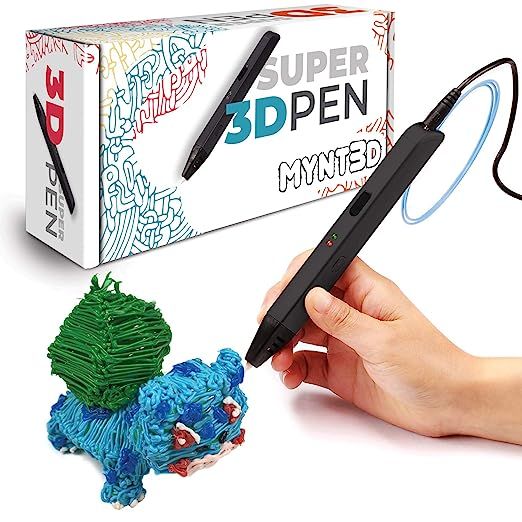 Amazon.com: MYNT3D Super 3D Pen, 1.75mm ABS and PLA Compatible 3D Printing Pen : Industrial & Sci... | Amazon (US)