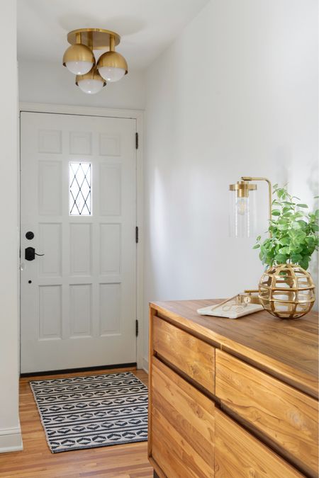 The perfect modern entryway light for a small space - currently 28% off!

#LTKhome #LTKsalealert