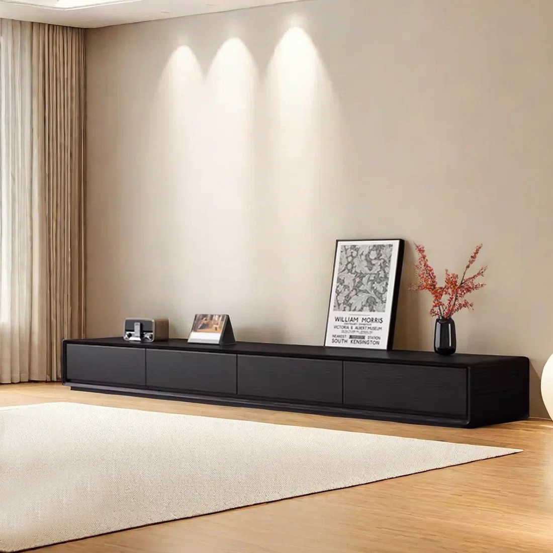 Orren Ellis Ronice 94.48'' W Storage Credenza | Wayfair | Wayfair North America