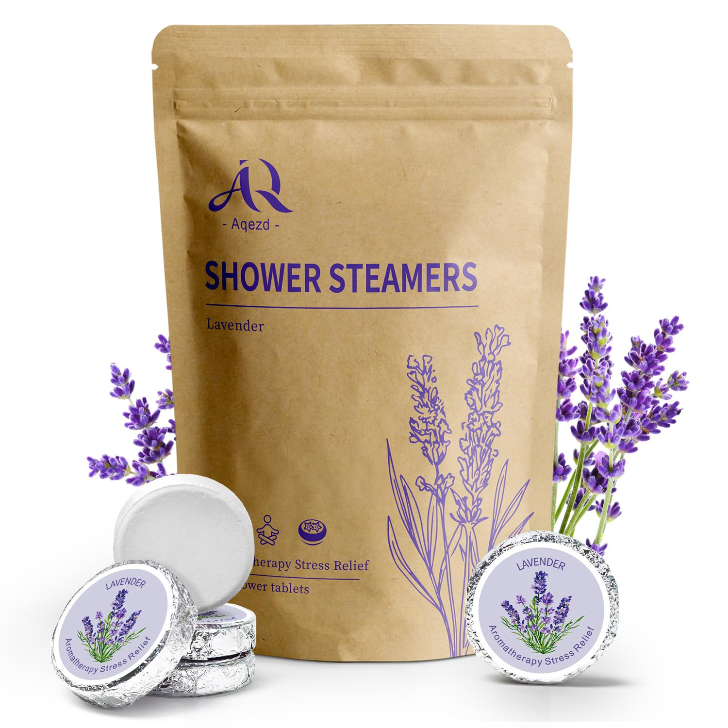Shower Steamers Aromatherapy Shower (Pack of 12) with Natural Essential Oils for Stress Relief, G... | Amazon (US)