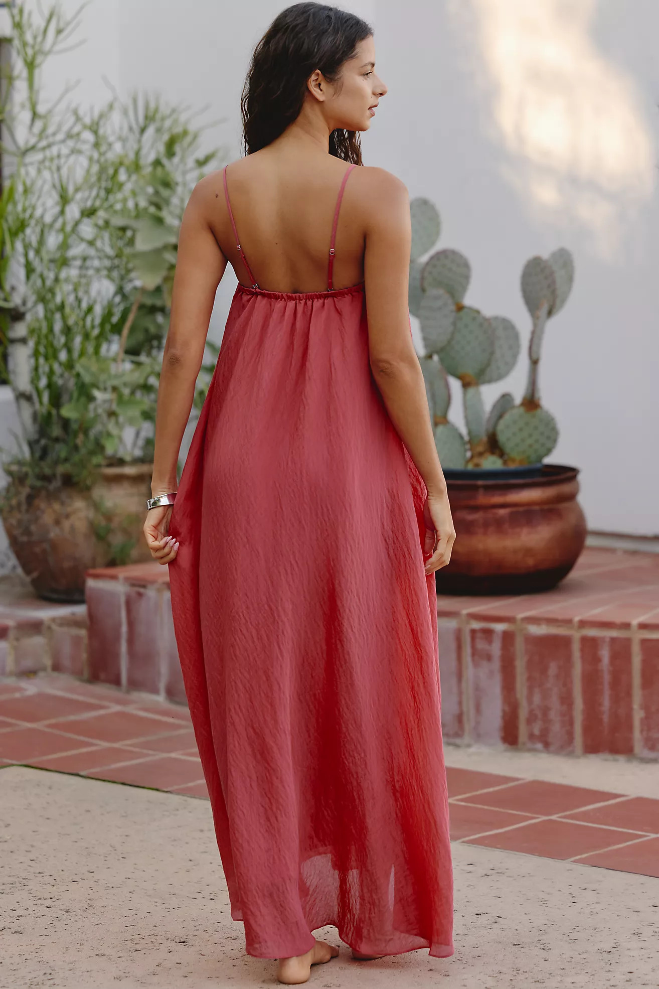 Celandine Ethereal Printed Dress in Breeze | Anthropologie (US)