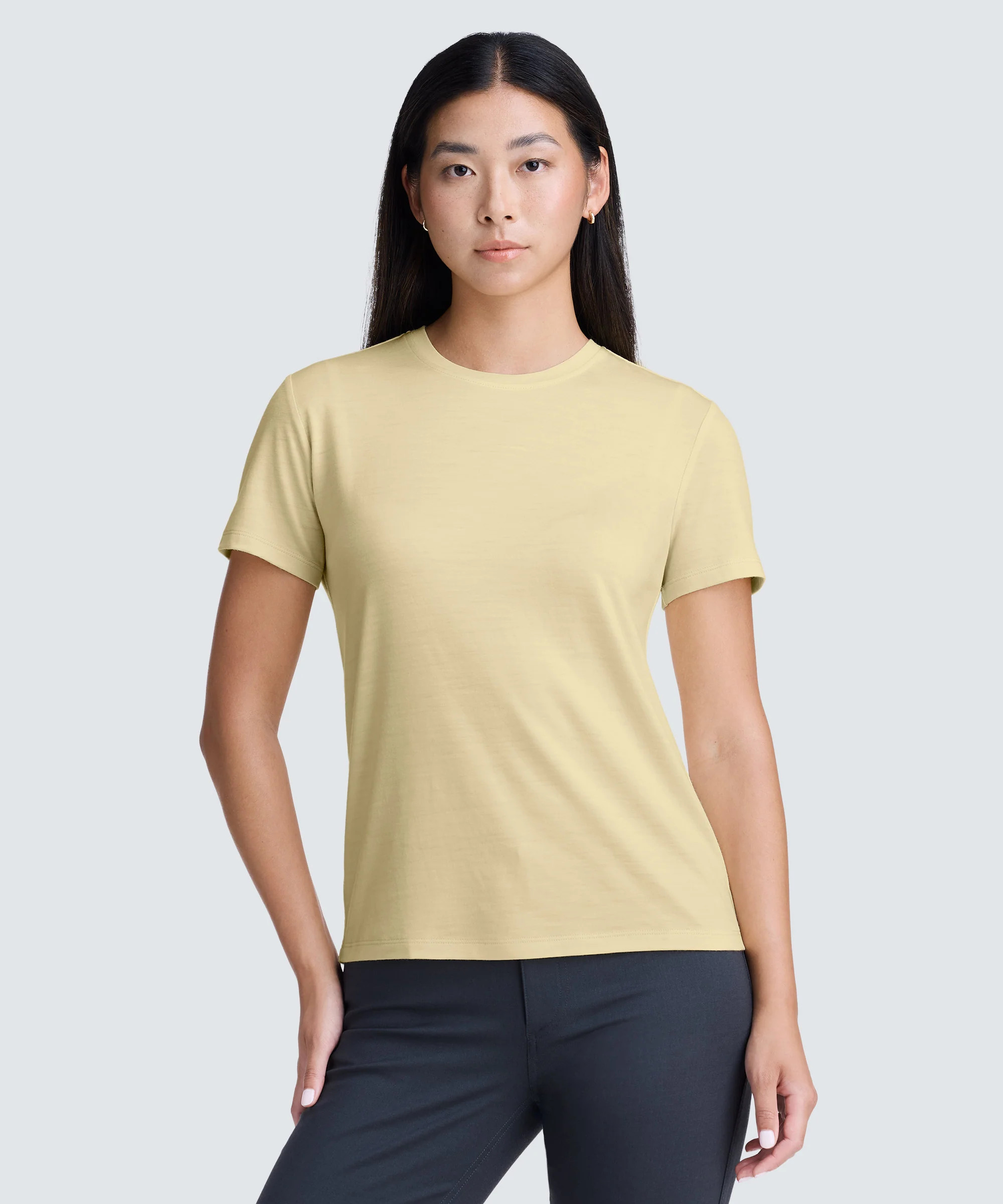 Women's Merino Crew Neck T-Shirt | Unbound Merino | Unbound Merino