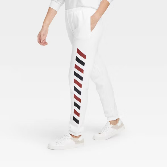 Women's Apres Ski Graphic Jogger Pants - White | Target
