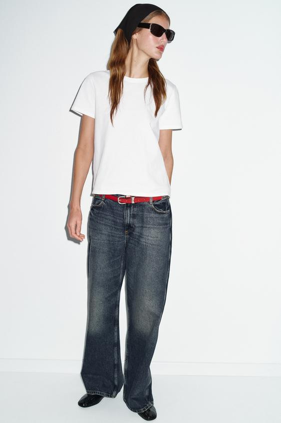 COTTON RUSTIC T-SHIRT | Zara UK