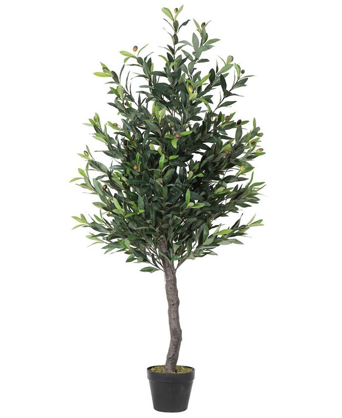 50" Artificial Olive Tree | Macys (US)