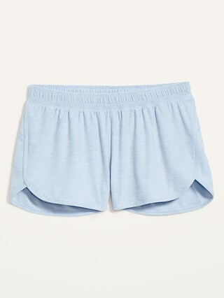 Breathe ON Dolphin-Hem Shorts for Women -- 3-inch inseam | Old Navy (US)