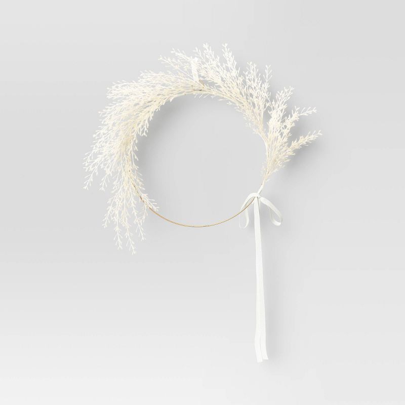 Ring Pampas Grass Wreath - Threshold™ | Target