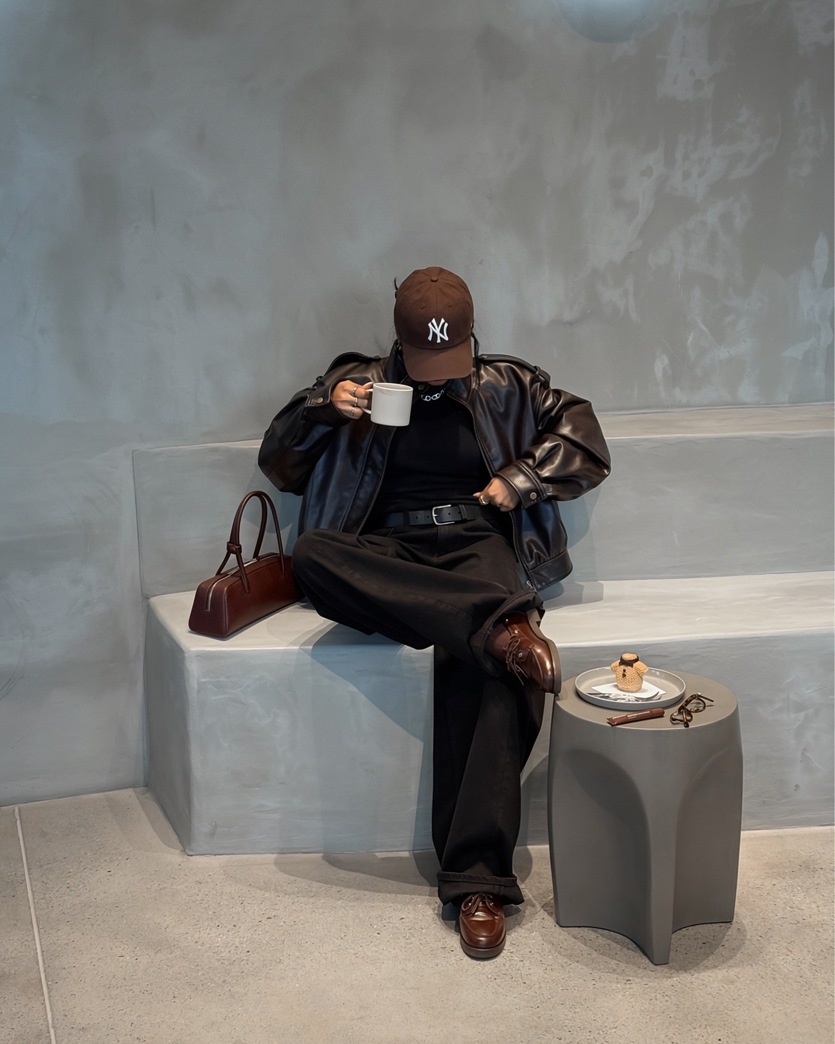 addiction 

-
OOTD · street style · New York street style · NYC fashion · Atlanta style · Pinterest inspired outfit · effortless outfit · elevated basics · minimal chic · city girl style · neutral outfit · simple chic fall outfits · fall trends · fall outfit · fall style · café aesthetic · outfit inspo, brown leather outfits