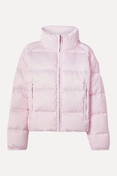 Cropped quilted shell down jacket | NET-A-PORTER (US)