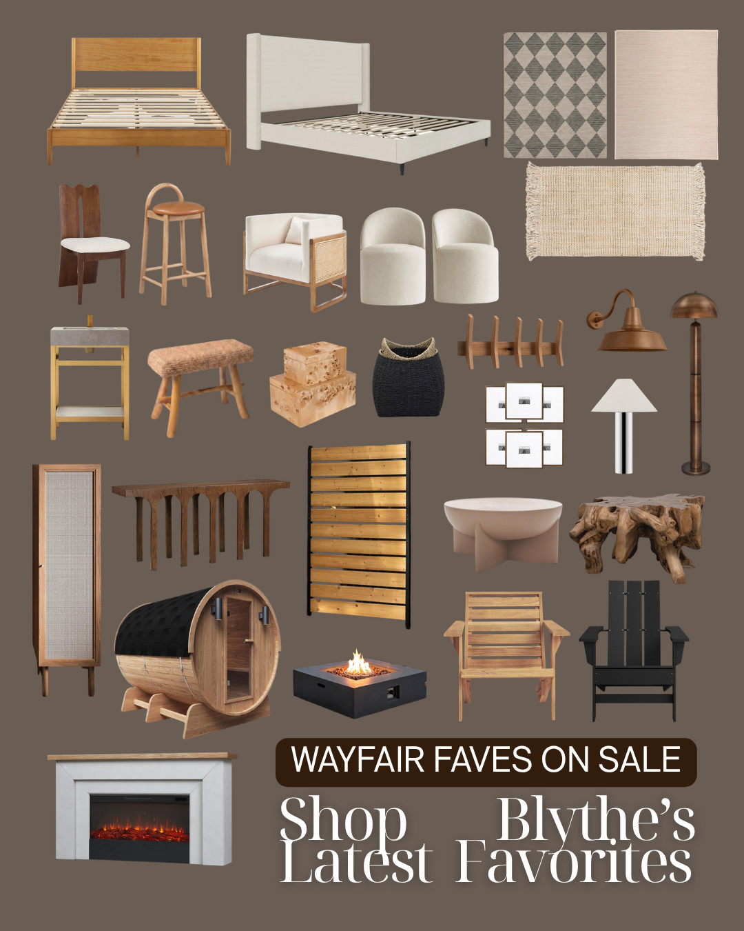 Wayfair favorites are on sale, and I pulled together some of the pieces I’m loving right now — furniture, lighting, rugs, and a few fun outdoor finds. A mix of practical staples and pieces that add a little more character to a space.

Linking everything here so you can shop the sale.

#LTKxWayfair

#LTKHome #LTKSaleAlert