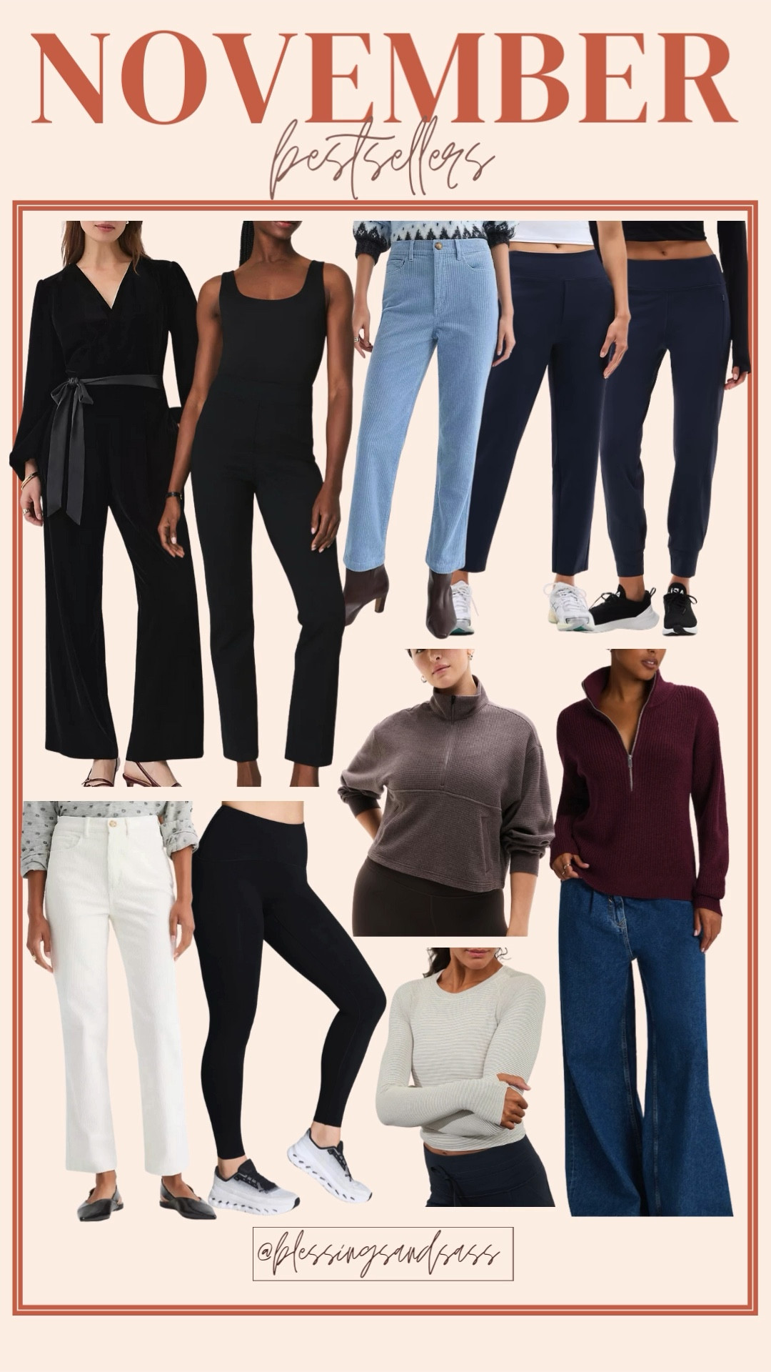 My November bestsellers!!! 


Women’s fashion, fall fashion, fall styles, fall outfits, fall outfit inspo, trendy fashion, chic style, Thanksgiving outfits, winter fashion, winter style, winter outfit 




#LTKGiftGuide #LTKOver40 #LTKHoliday