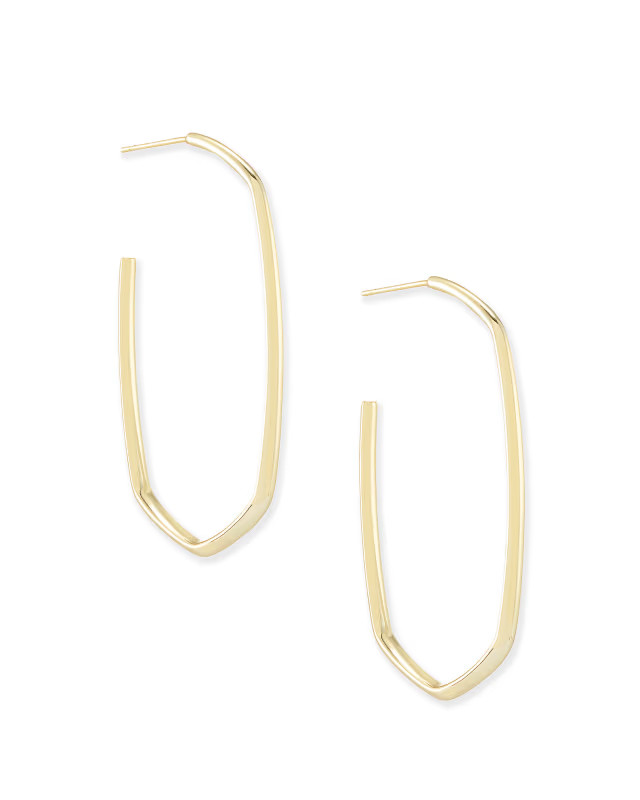 Danielle Hoop Earrings in Gold | Kendra Scott