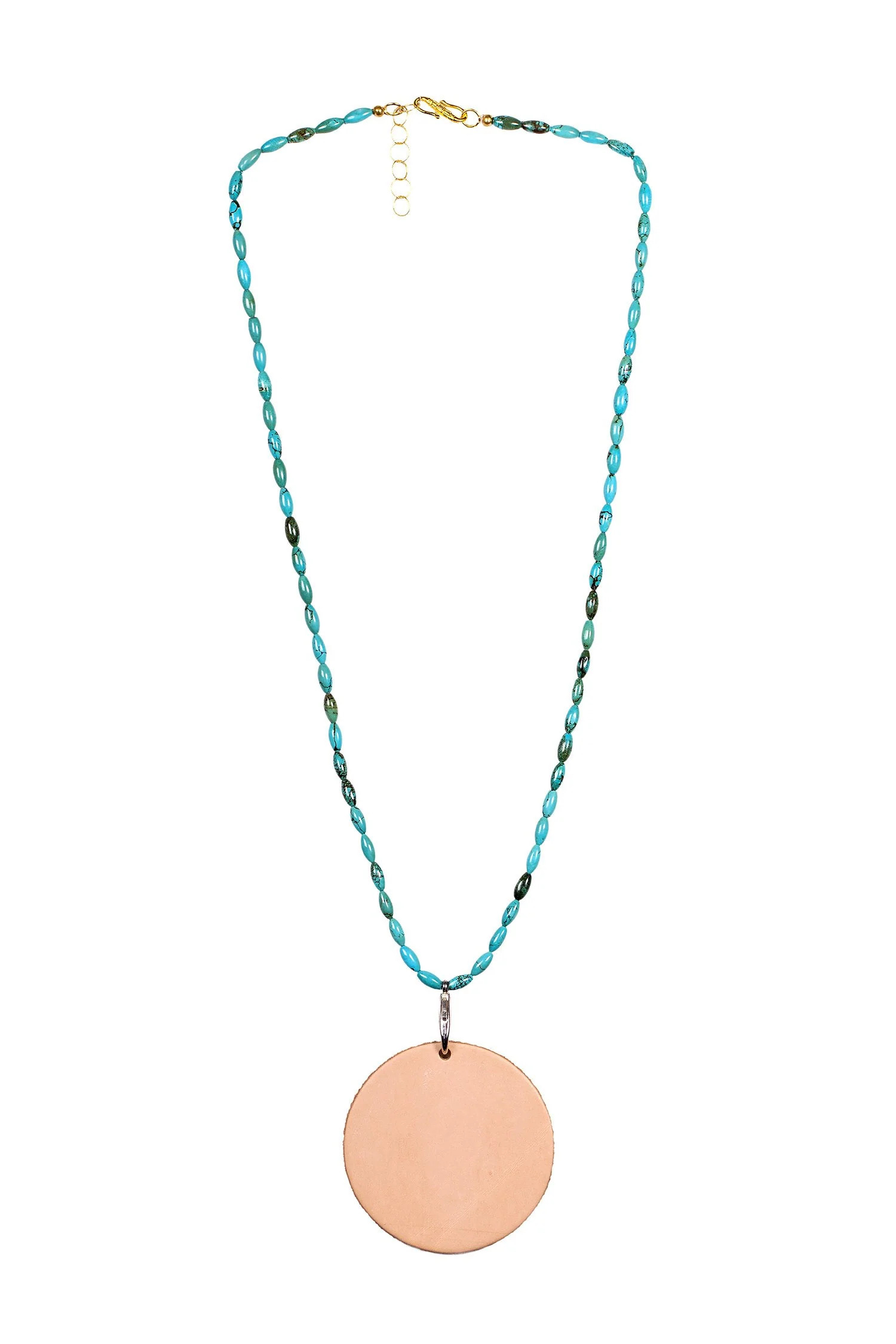 Turquoise Badge Holder | Christina Greene 