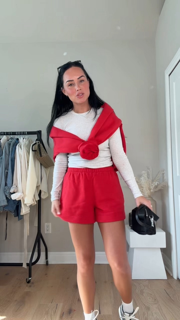 Loving these new Lululemon arrivals 😍 I will have these added to my LTK. 

My sizing 5’7, 145lbs, 32dd
I’m wearing a size medium hoodie, size small top & shorts 

#LTKSpringSale #LTKActive #LTKootd