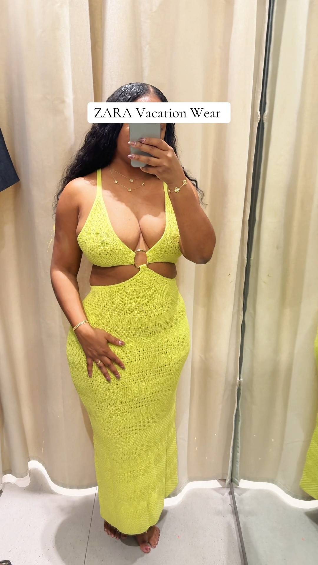 Zara Vacation Wear inspo looks.

Here are two items that are great for your next vacation trip.

Both items have great stretch, I'm wearing a size medium.

I will post all details on my LTK.
Or comment ZARA below to receive item code.
#zara #zaradress #vacationoutfits #fy #zarafinds

#LTKStyleTip #LTKSwim #LTKFindsUnder100