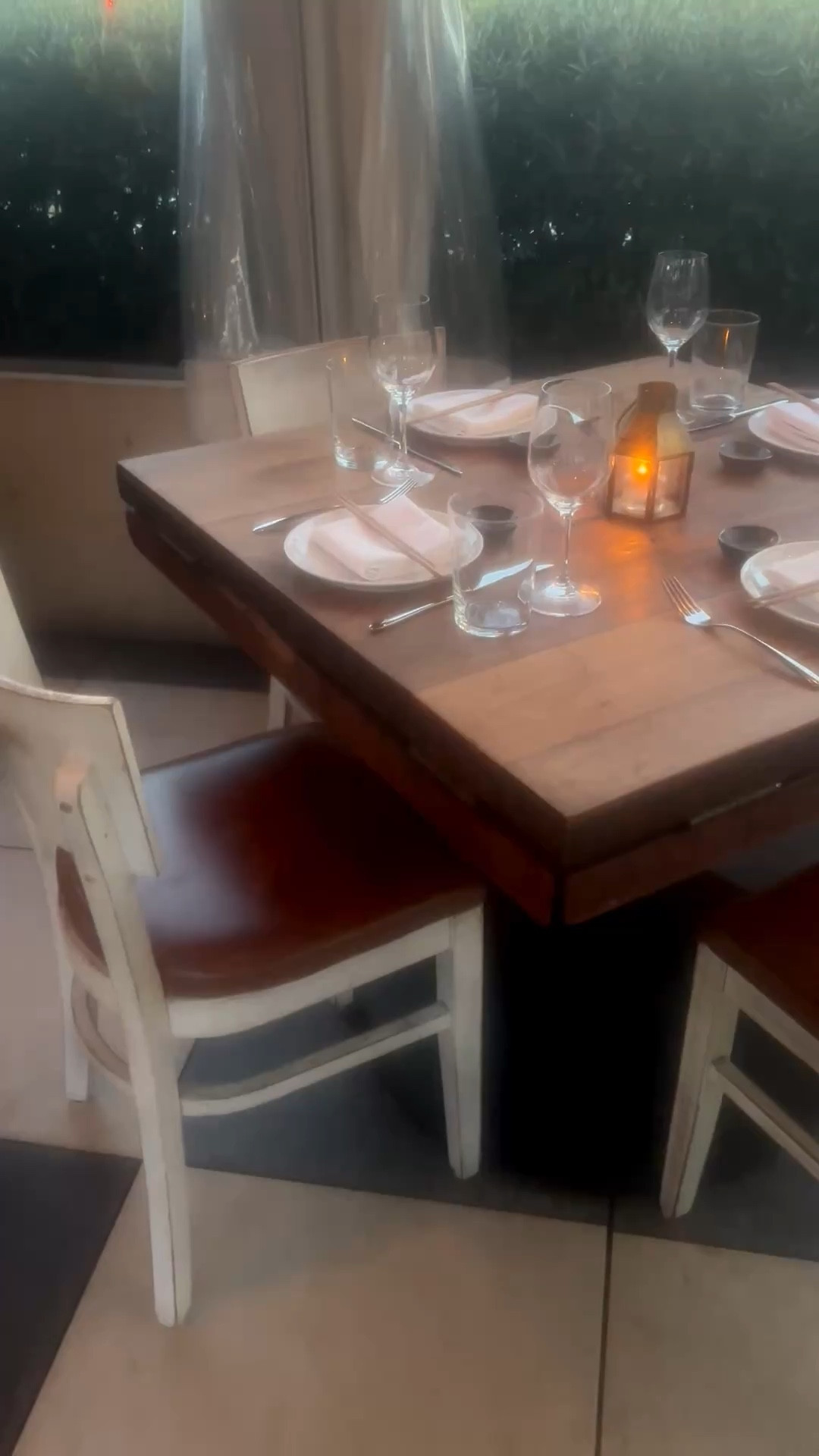 Square bistro table — an intimate setting made for slow, easy dining. Paired with soft outdoor curtains, it creates a relaxed, beautifully layered moment. Linked here.

⸻

#BistroTable #PatioDining #OutdoorCurtains #DiningTable #OutdoorLiving #ChicOutdoor 

#LTKHome #LTKSaleAlert #LTKHome #LTKFestival