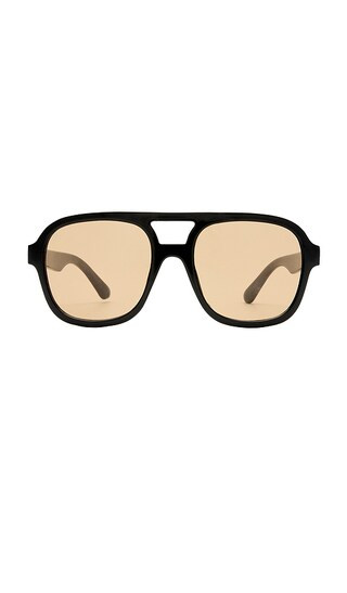 X Cleobella Whirlpool Sunglasses in Black & Tan Tint | Revolve Clothing (Global)