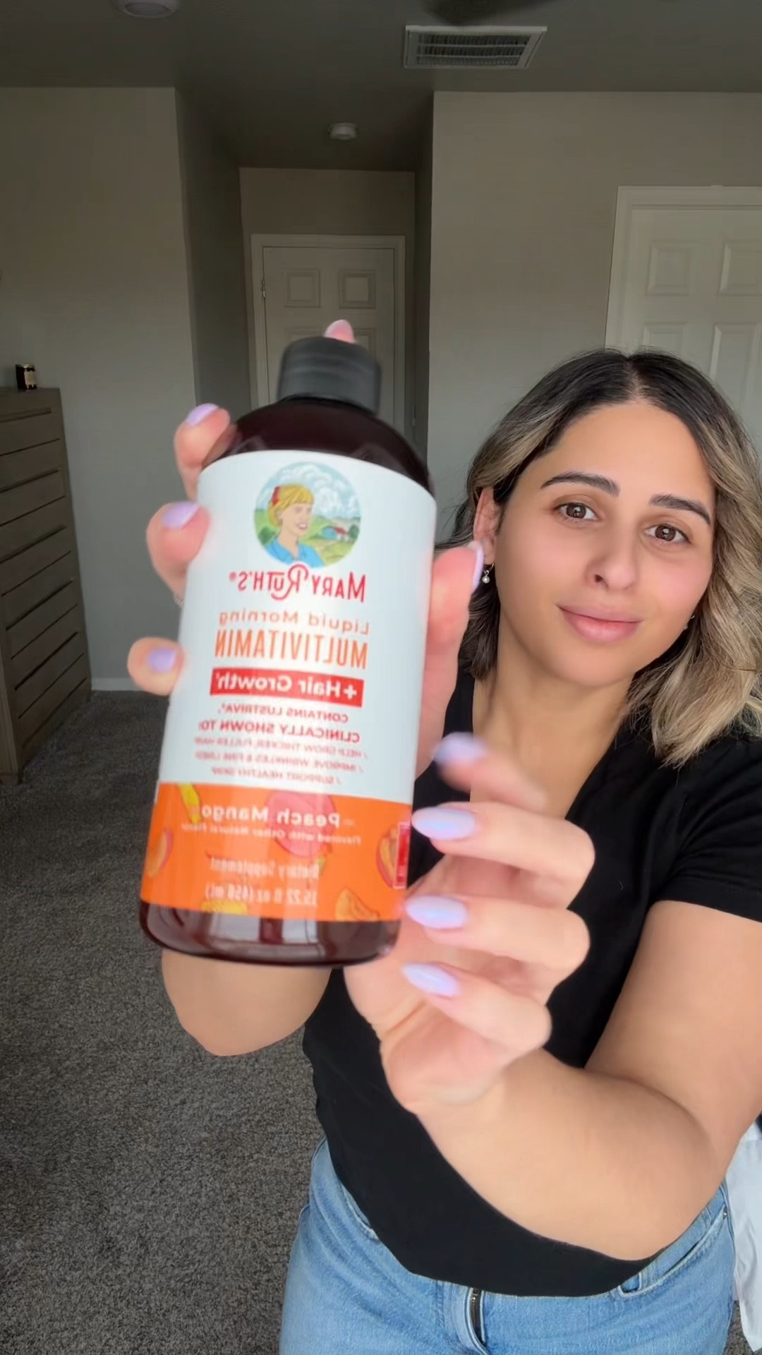 I got the viral hair and nail growth vitamin!

#gift | This New Year, prioritize wellness with MaryRuth’s Organics—your partner in achieving vibrant health and balance. From essential vitamins to herbal supplements, each product is crafted to support your journey toward feeling your best. Start the year strong with clean, effective solutions designed to help you thrive. @maryruthorganics #maryruthsparter 

Why Mary Ruth’s?
✔️ MaryRuth’s liquid multivitamin helps you simplify your supplement routine, offers comprehensive nutrient support, targets an energy boost, bolsters bone health, and supports your immune system. 
✔️MaryRuth only crafts products that her own family would take.
✔️All products are non-GMO, plant-based, and vegan.

#LTKFamily #LTKFindsUnder100 #LTKBeauty