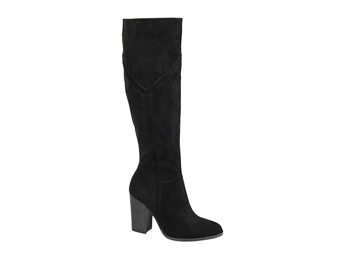 Journee Collection Comfort Foamtm Kyllie Boot - Extra Wide Calf (Black) Women's Shoes | Zappos