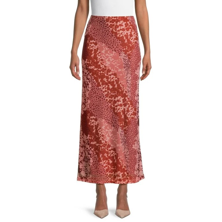 No Boundaries Juniors ' Mesh Maxi Skirt, Sizes XS-XXXL | Walmart (US)