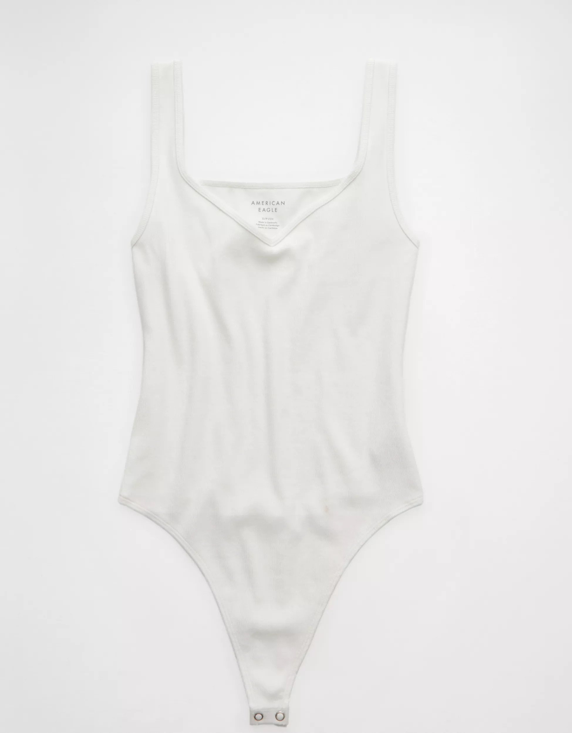 AE Main Squeeze V-Neck Bodysuit | American Eagle Outfitters (US & CA)