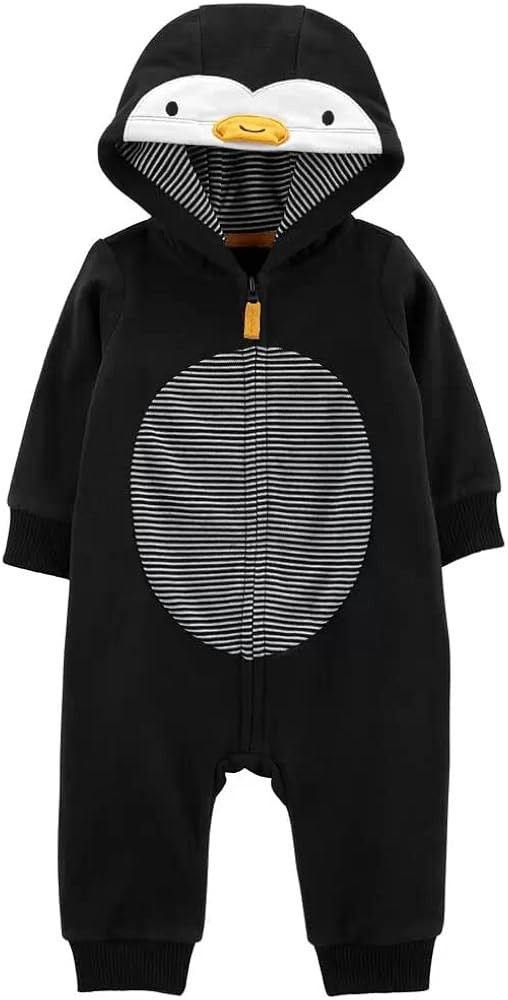 Carter's Baby Boys' Hooded Jumpsuit | Amazon (US)