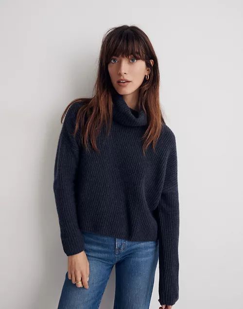 (Re)sourced Cashmere Turtleneck Sweater | Madewell
