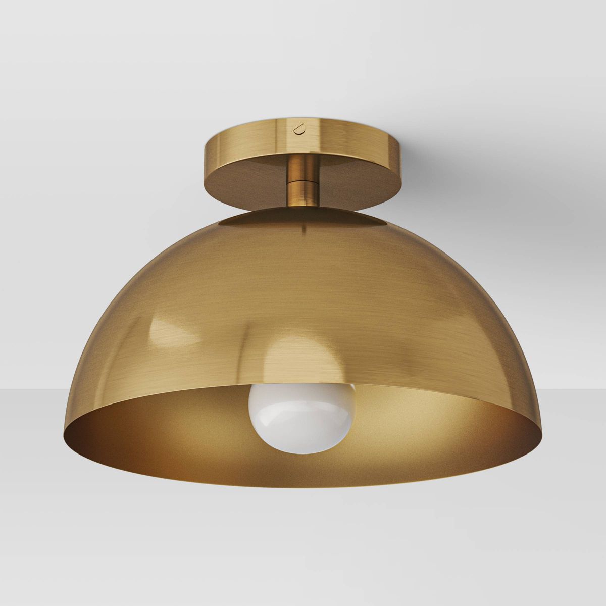 Valencia Flush Mount Ceiling Light Brass - Threshold™ | Target