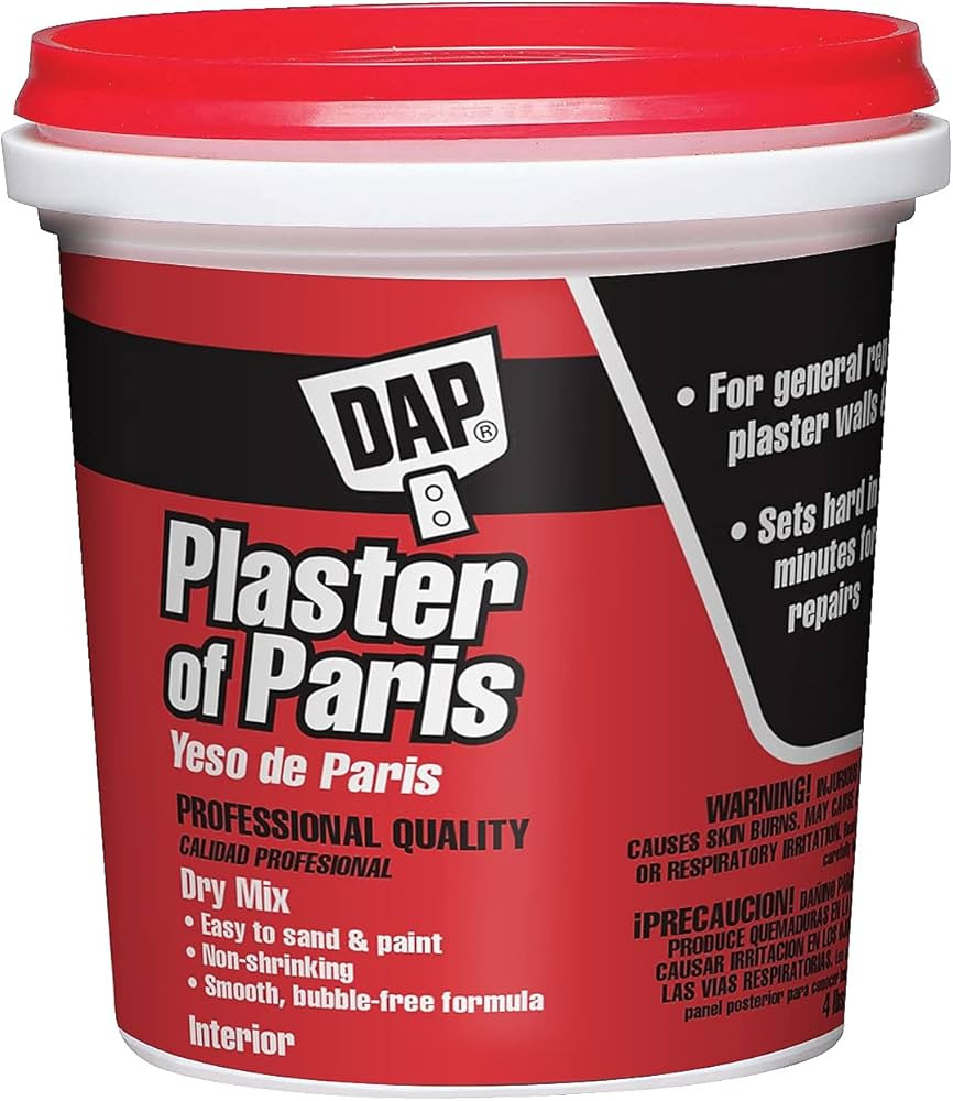 Dap 10308 4-Pound Interior Plaster of Paris , White | Amazon (US)