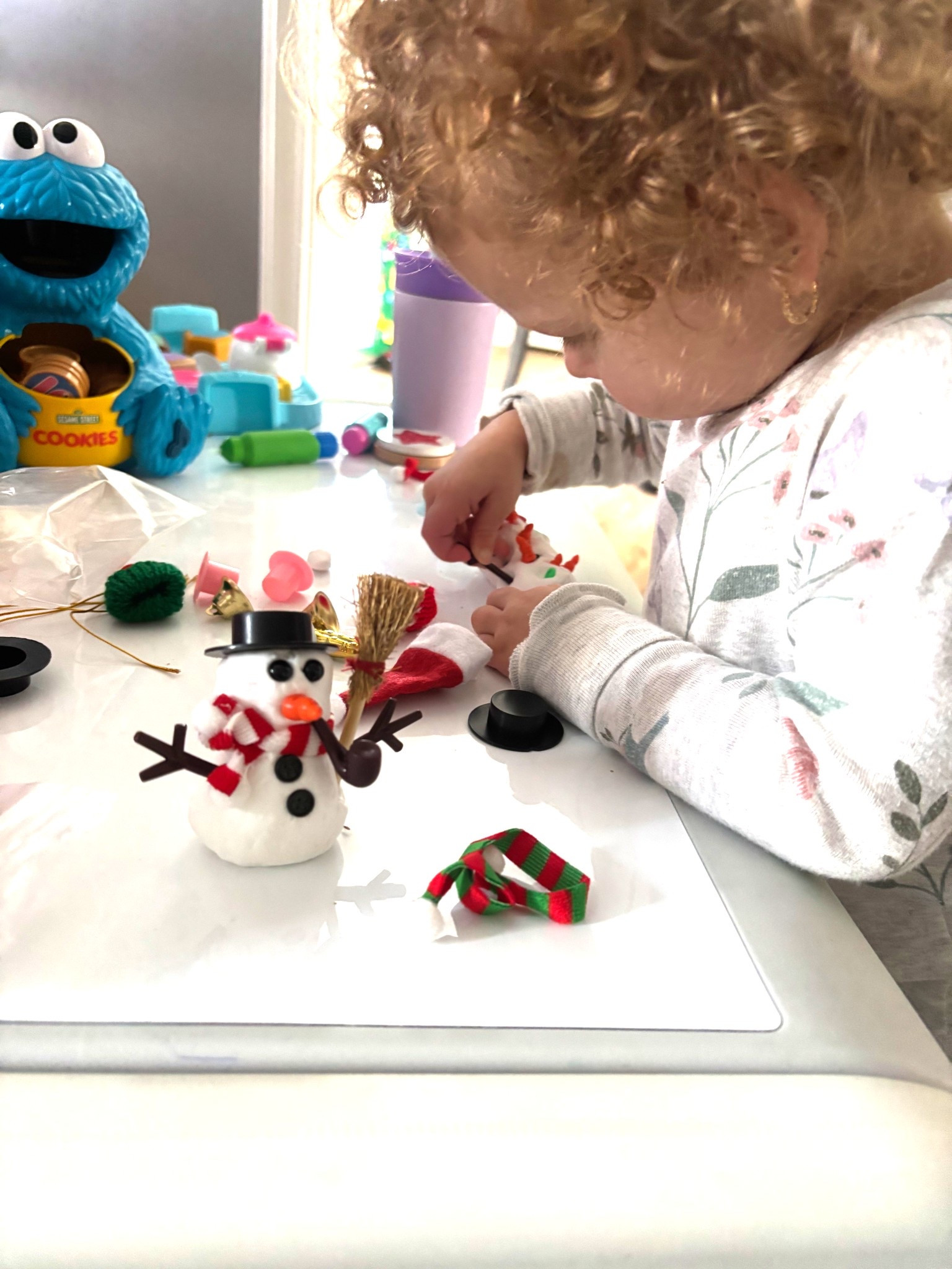 Make the cutest snowman this holiday season and keep your toddler busy! 

#LTKHoliday #LTKKids #LTKFamily