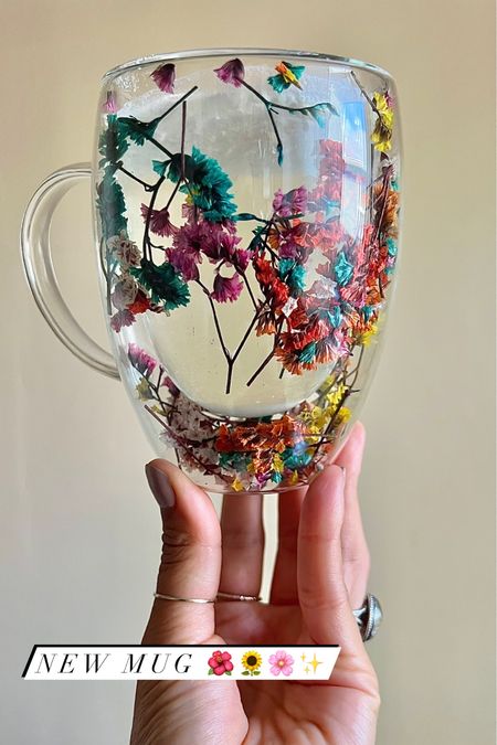 How cute is this mug with dried flowers! Perfect for all the fall/winter drinks!  #fallmug #wintermug #flowermug #flowercup #driedflowers

#LTKhome #LTKxPrime #LTKfamily