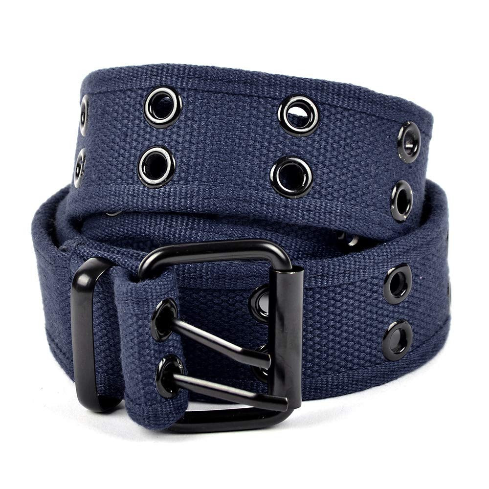 Boxed Gifts Parquet Casual Canvas Belt - Double Hole, Double Grommets for Men & Women | Amazon (US)