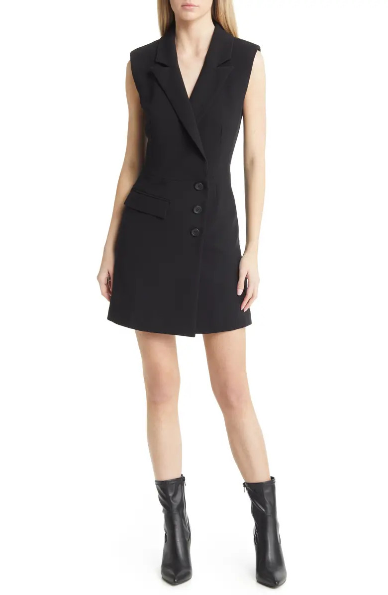 Sleeveless Blazer Minidress | Nordstrom