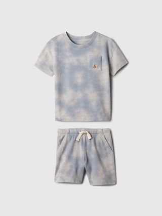 babyGap Tie-Dye Shorts Set | Gap (US)