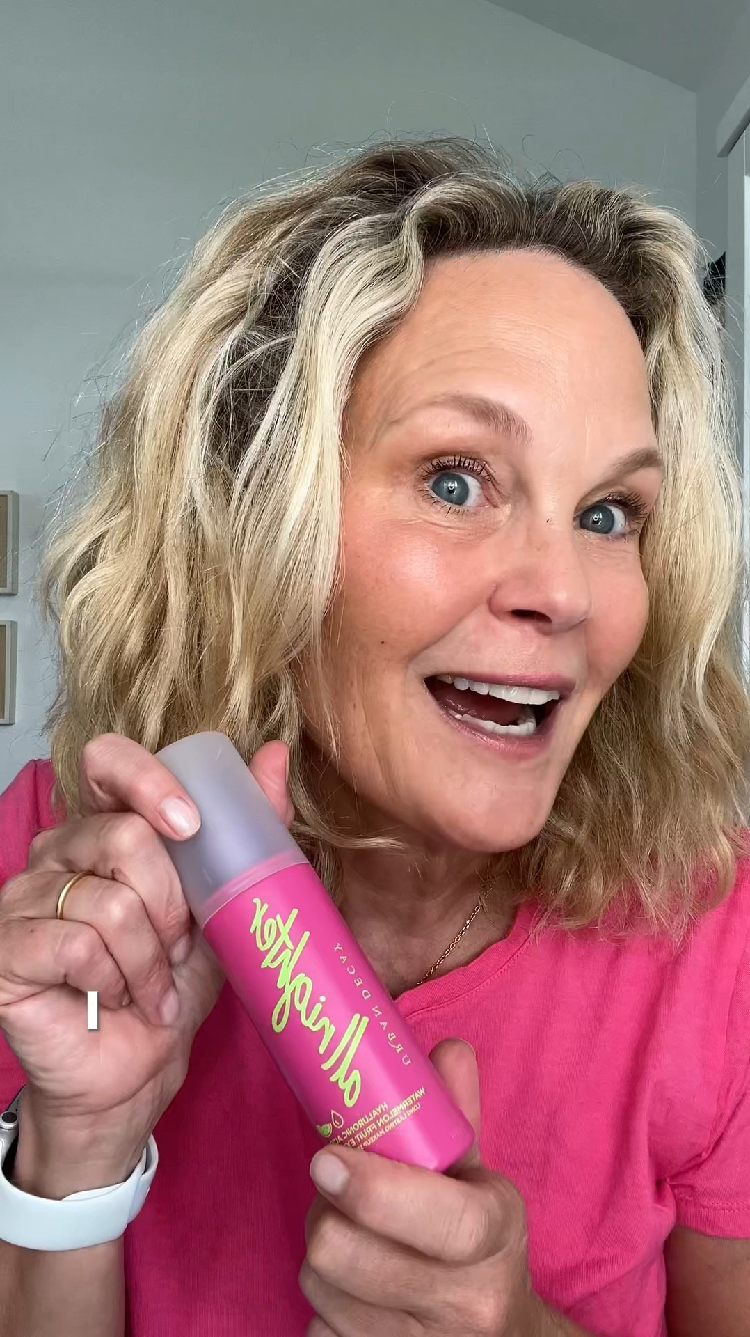 Trying out the All Nighter Hydrating hyaluronic Acid Dewy Setting Spray.
Smells good, not tacky, my skin feels good after a day running errands and swimming in HOT humid weather plus my makeup looks great. It’s a keeper. #urbandecay #allnighter #settingspray 


#LTKStyleTip #LTKFindsUnder50 #LTKBeauty