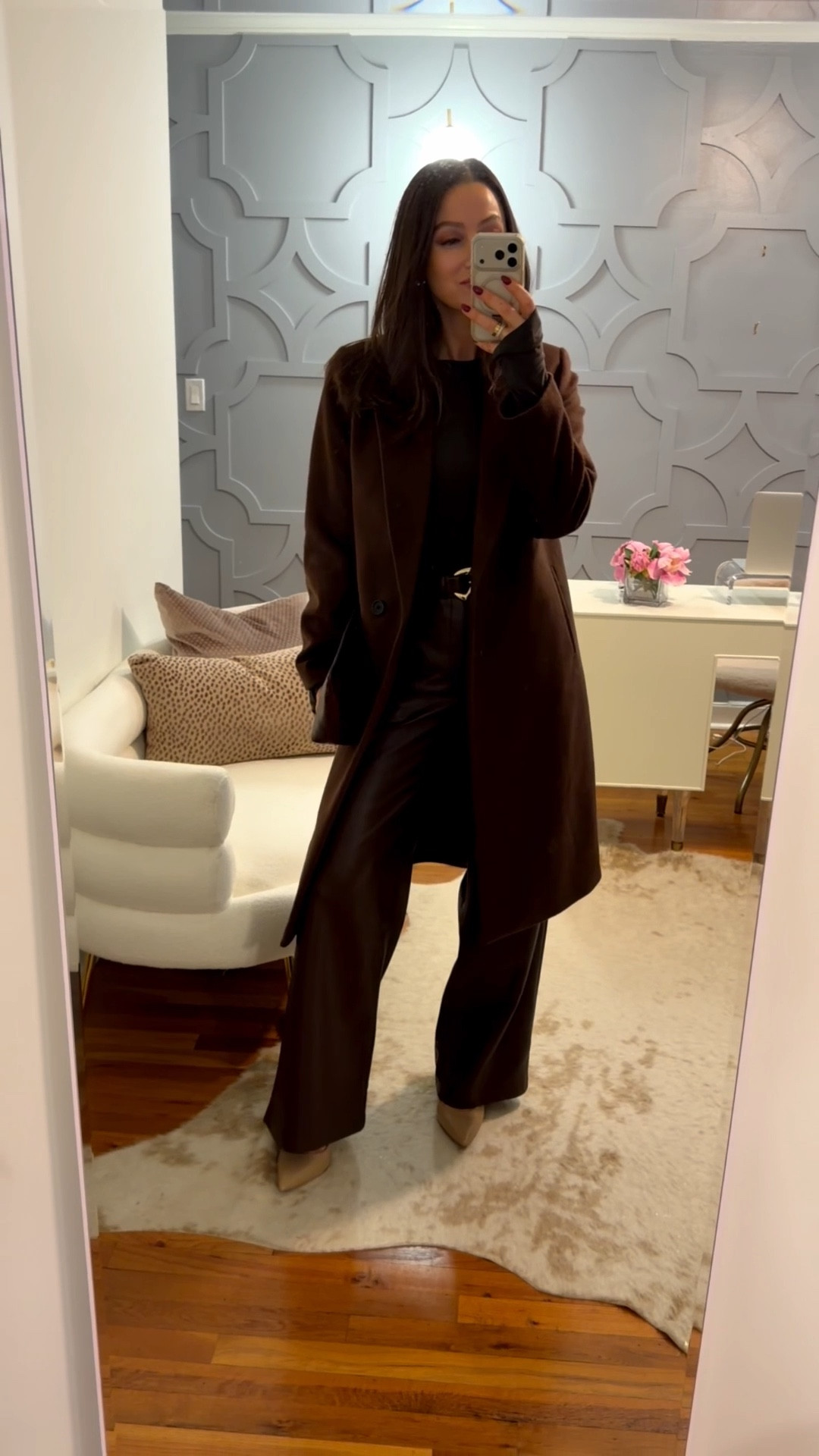 True size in the top, size down one in the pants 

#LTKootd