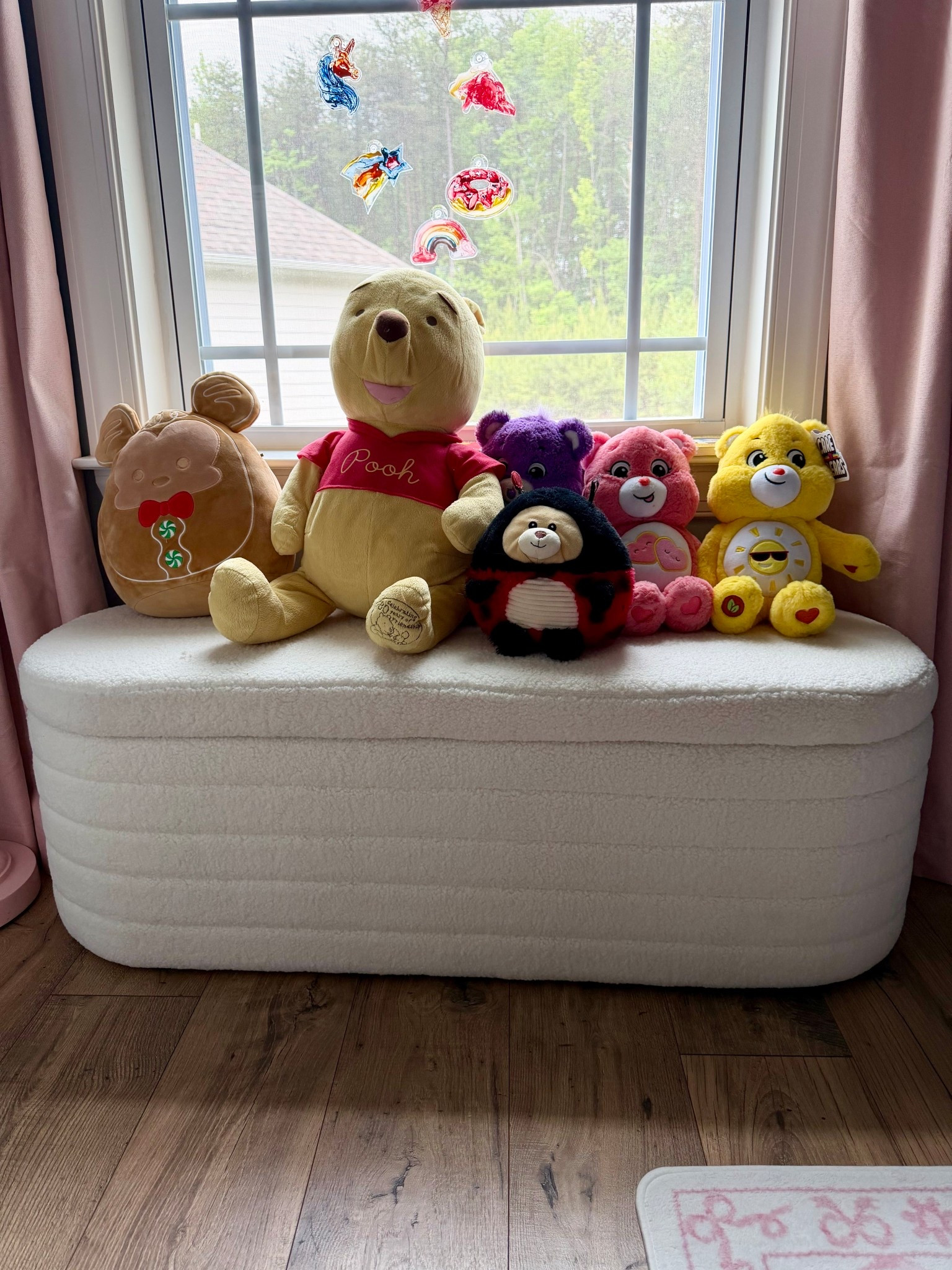 The coziest little window seat moment 🤍

This bench is one of those pieces that just works—soft, functional, and cute enough to style or actually use (which we do daily). The hidden storage is perfect for extra blankets, toys, or all the random things that somehow end up in my daughter’s room.

We loved it so much, we bought it twice… which honestly says everything.

#LTKSaleAlert #LTKHome