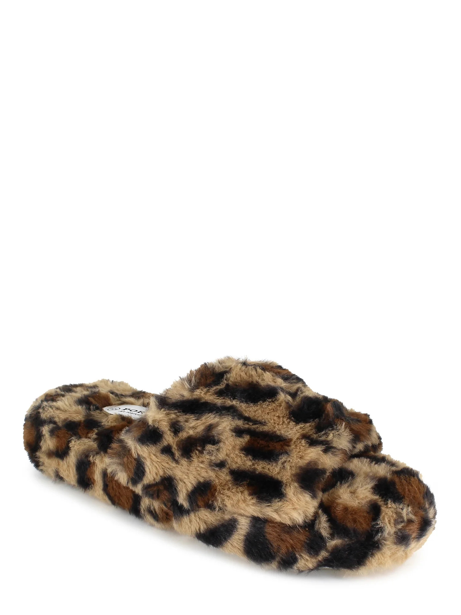 PORTLAND by Portland Boot Company Leopard Wedge Slipper (Women's) | Walmart (US)