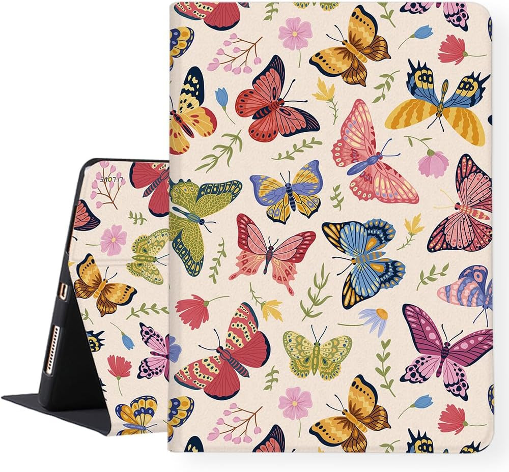 LI-LOVE Case for iPad A16 11 inch 2025 (11th Gen), iPad 10th Generation 10.9 inch 2022, Butterfly... | Amazon (CA)