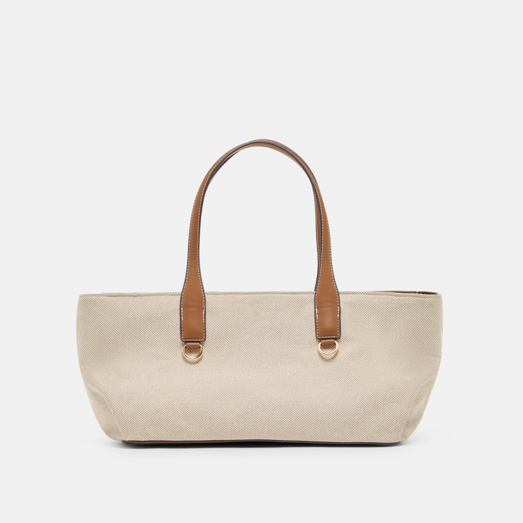 Clarina Shoulder Bag Natural Canvas | DolceVita.com